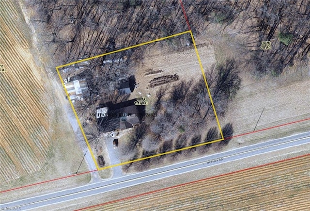 856 Haynes Rd, Elkin, NC 28621 - view of rural area featuring property boundaries highlighted