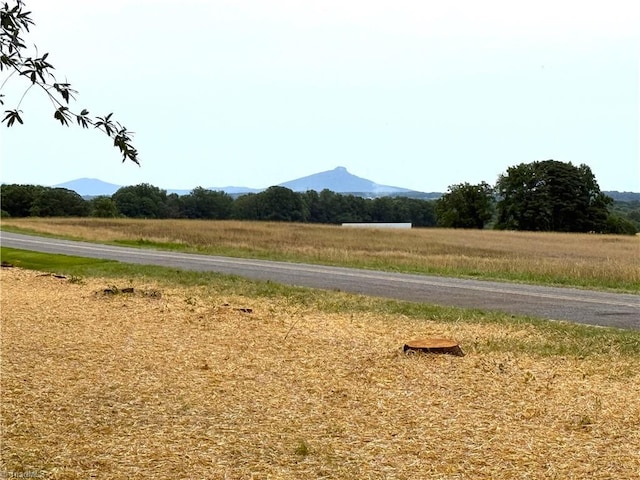 856 Haynes Rd, Elkin, NC 28621 - view of asphalt street featuring a mountain view and a rural view