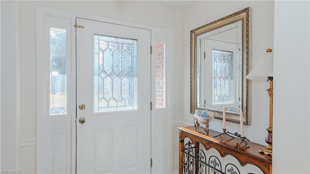 view of entryway