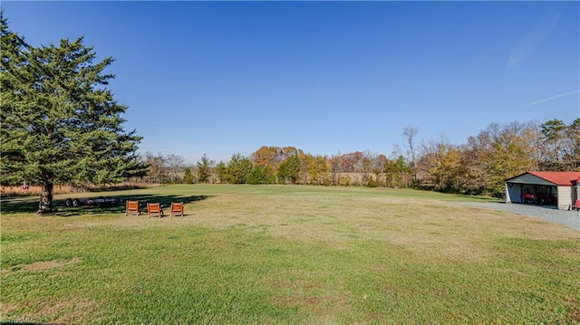 view of yard