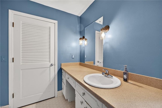 1409 Coventry Rd, High Point, NC 27262 - bathroom featuring vanity and tile patterned flooring