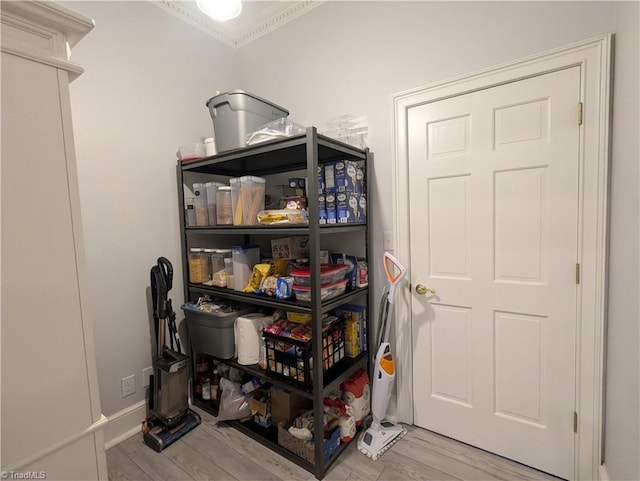 view of pantry