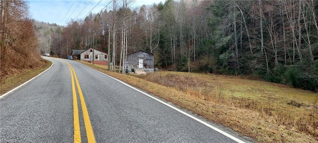 view of road