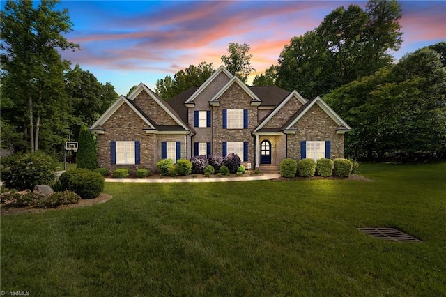 8441 Alice Player Dr, Oak Ridge, NC 27310 - view of front of property featuring a front lawn