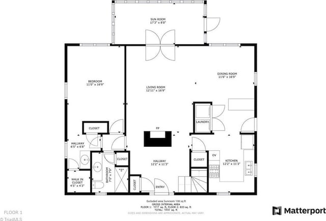 view of layout