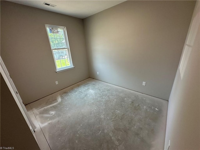 311 W Market St, Graham, NC 27253 - unfurnished room with unfinished concrete flooring