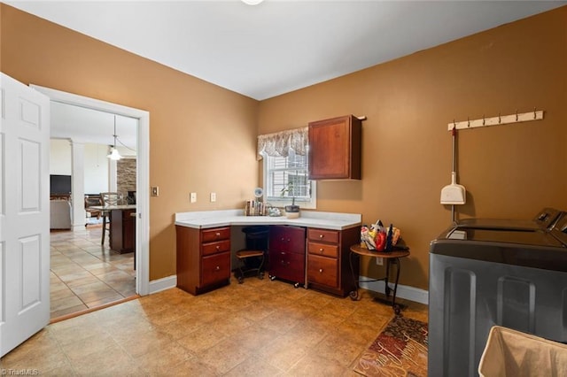 6065 Providence Church Rd, Winston-Salem, NC 27105 - office space with washing machine and clothes dryer and baseboards