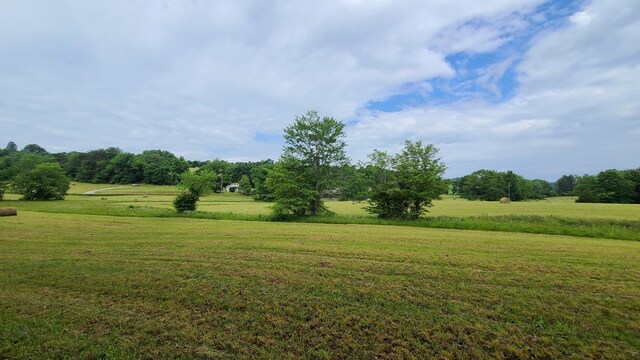 view of nature featuring a rural view