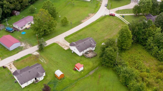 view of aerial view