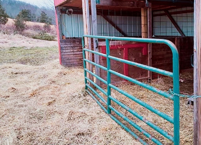 view of stable