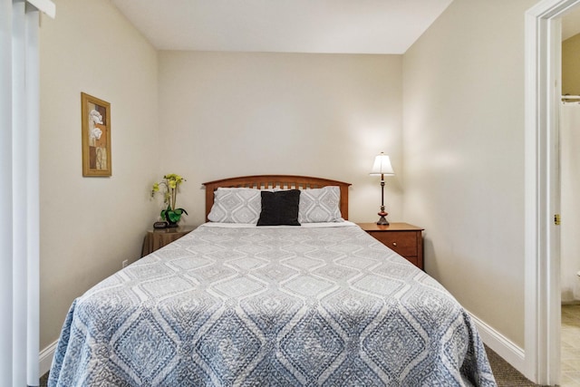 bedroom featuring carpet floors