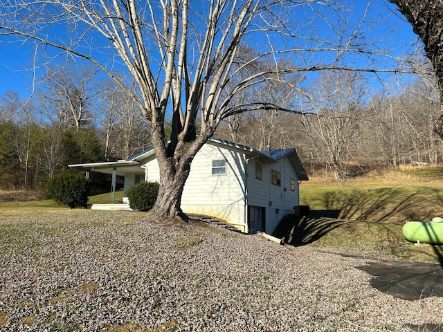 view of side of home