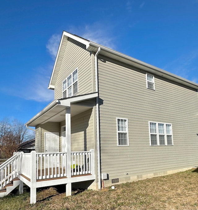 view of property exterior