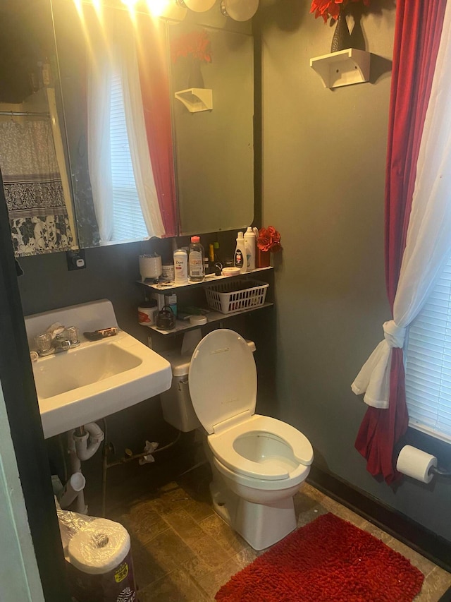 bathroom with toilet