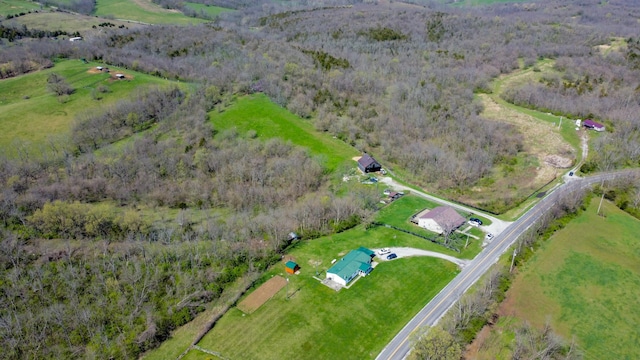 427 Sharpsburg Rd, Sharpsburg, KY 40374 - birds eye view of property with a rural view