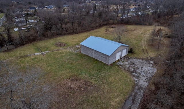 view of drone / aerial view