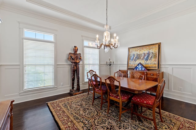 dining area with crown molding, ceiling fan, coffered ceiling, and light wood-type flooring