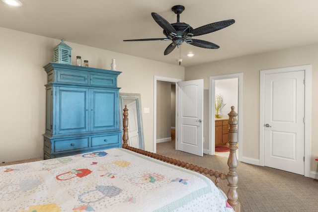 bathroom featuring tile patterned flooring and vanity