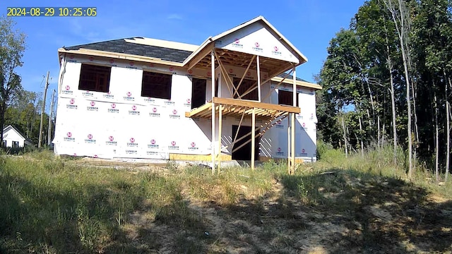 view of rear view of house