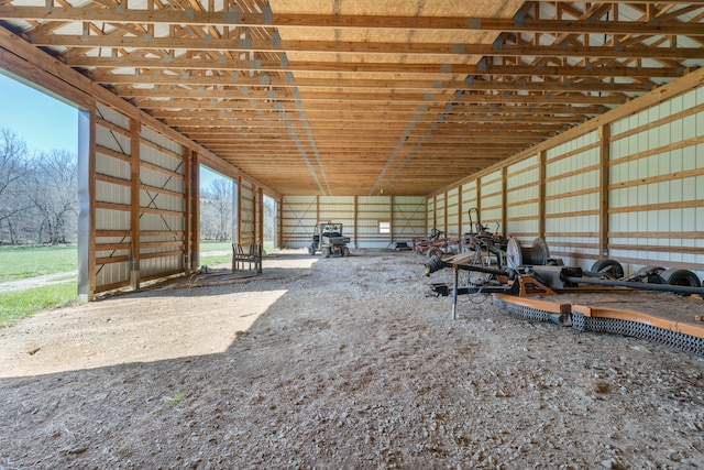 view of stable