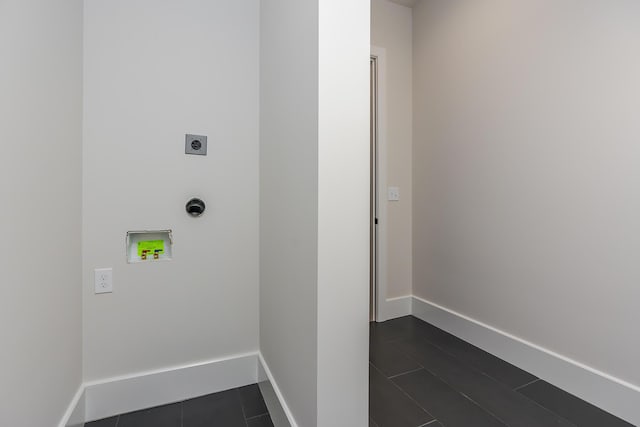 2420 Flying Ebony Dr, Lexington, KY 40509 - laundry area featuring hookup for an electric dryer, baseboards, laundry area, and washer hookup