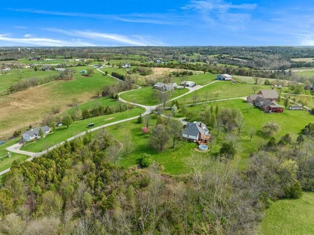 view of aerial view