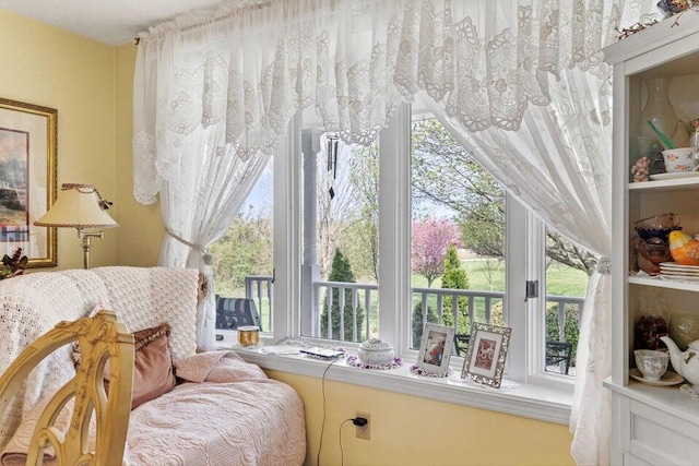 view of sitting room