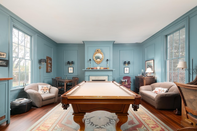 511 Boone Ave, Winchester, KY 40391 - playroom with light hardwood / wood-style flooring and billiards