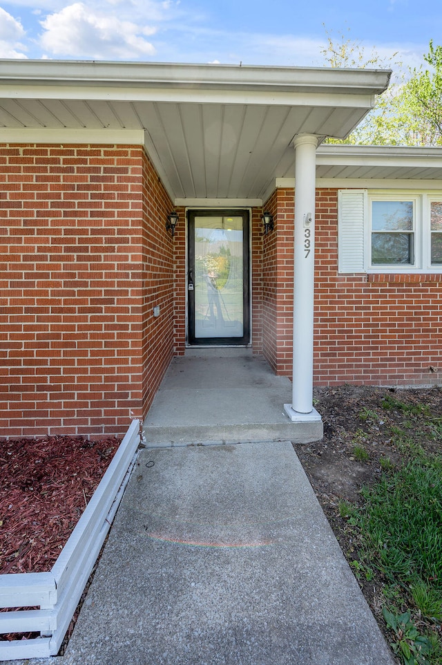 view of property entrance