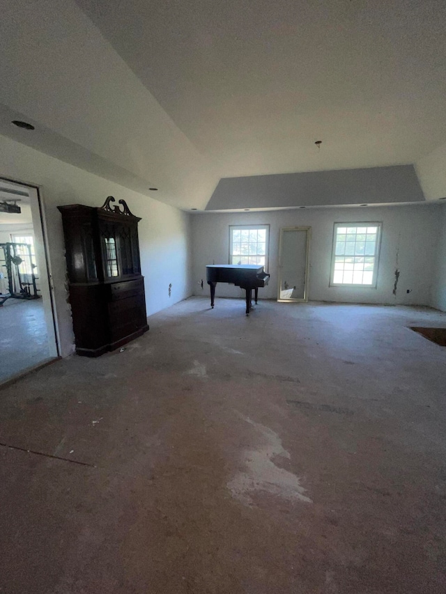 unfurnished bedroom with carpet and pool table