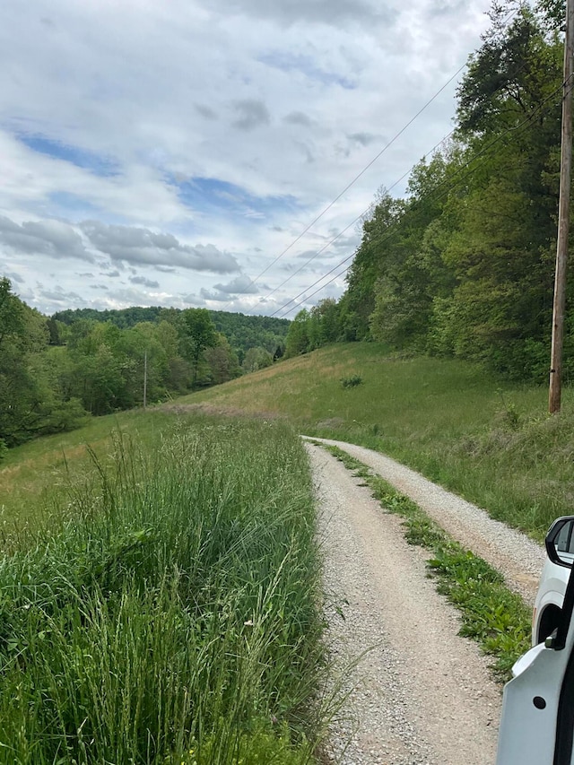 view of road