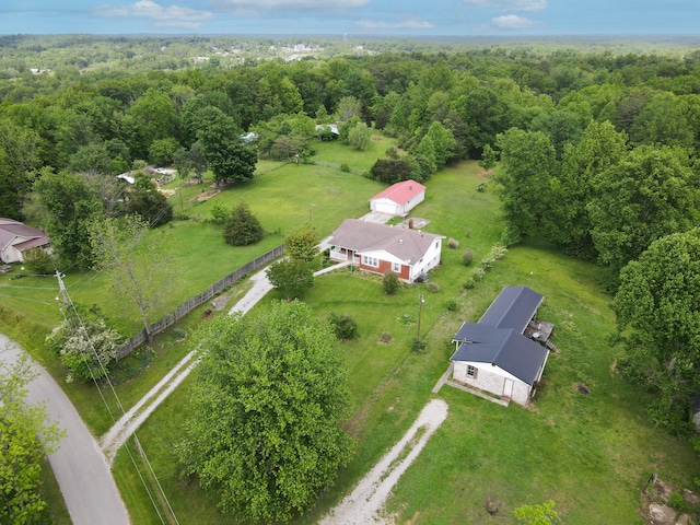 view of drone / aerial view