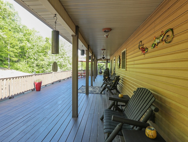 view of deck