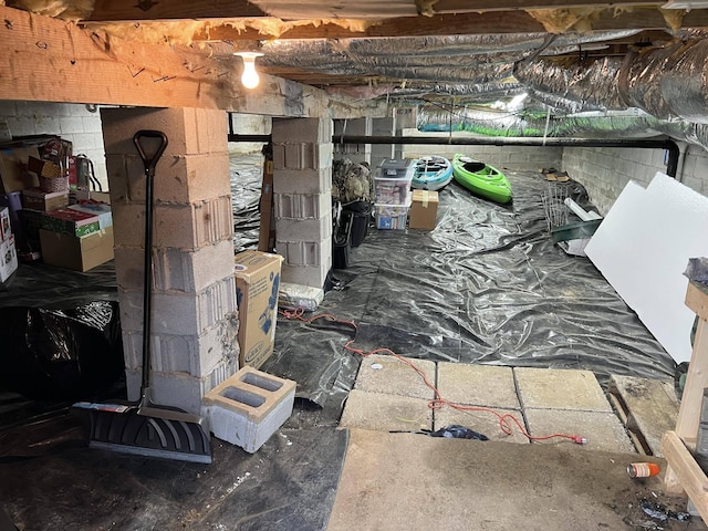 4104 Brooksville-Germantown Rd, Augusta, KY 41002 - view of unfinished basement