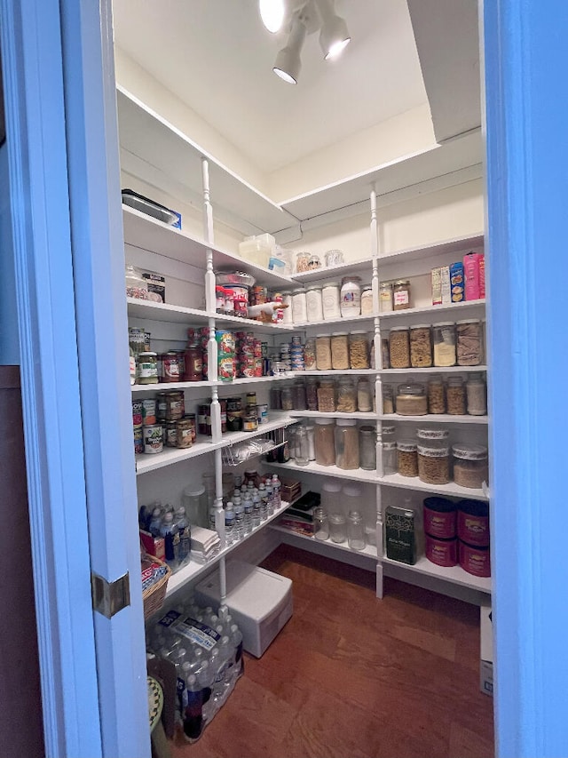 view of pantry