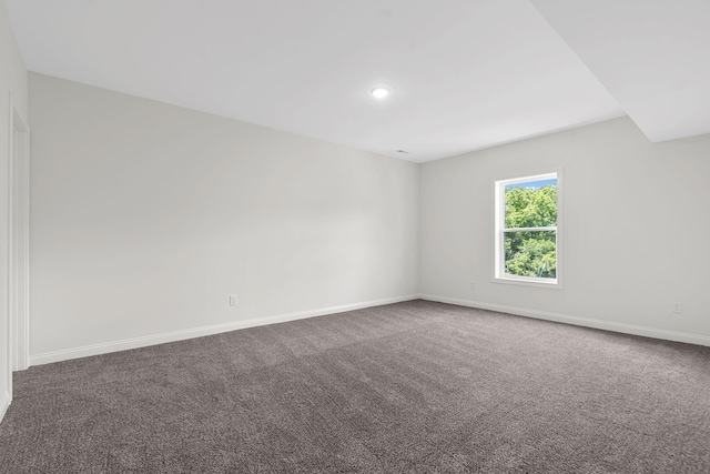 spare room with carpet