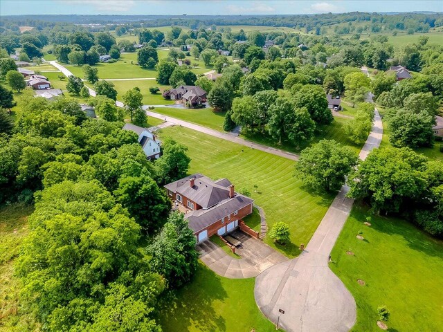 view of drone / aerial view