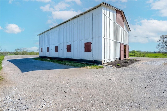 view of side of property