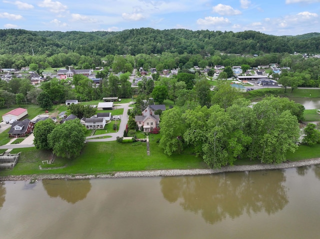 1023 Riverside Dr, Greenup, KY 41144 - drone / aerial view of a large body of water