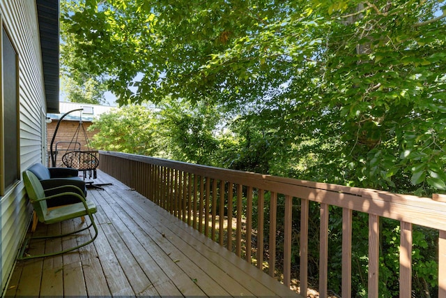 view of deck