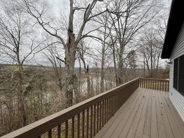 view of deck