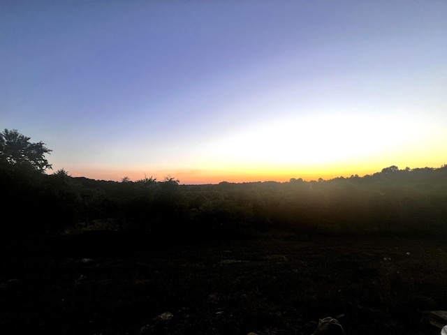 view of nature at dusk