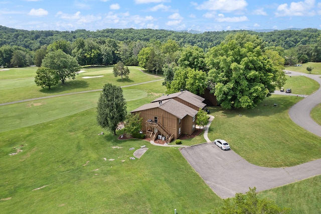 37-2 Woodson Bend Resort, Bronston, KY 42518 - drone / aerial view with a view of trees and golf course view