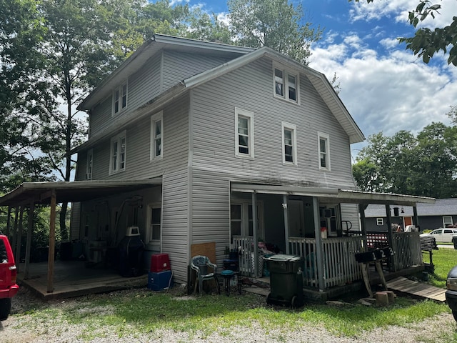 view of rear view of house