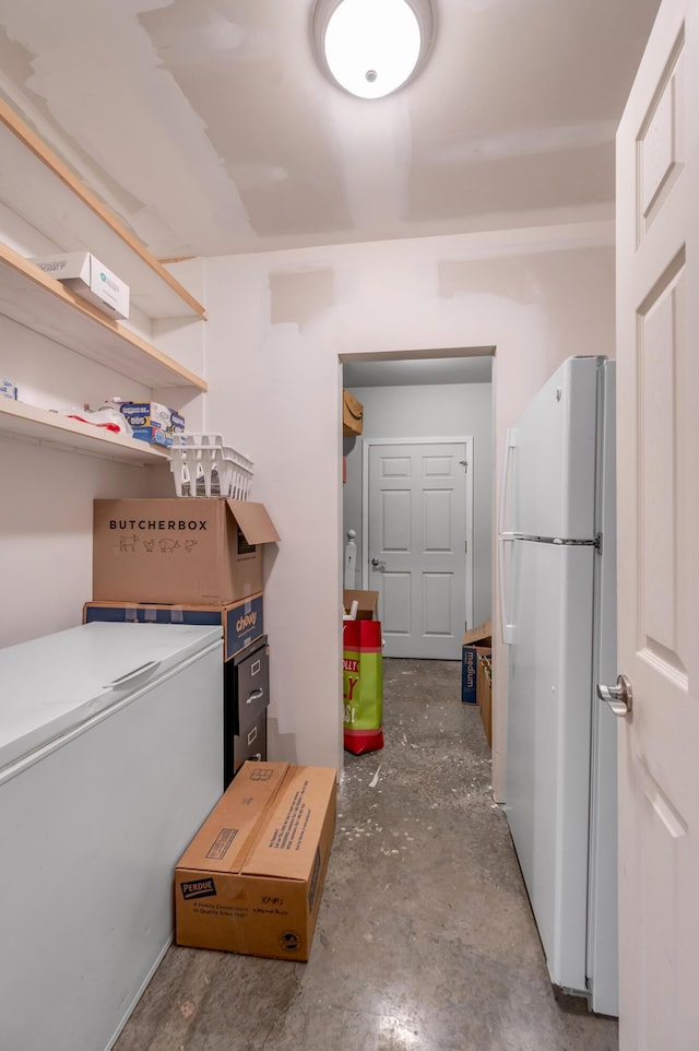 view of laundry room