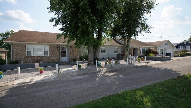 view of ranch-style home