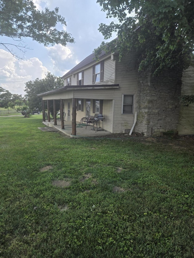 exterior space featuring a patio