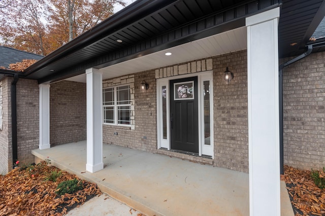 view of property entrance