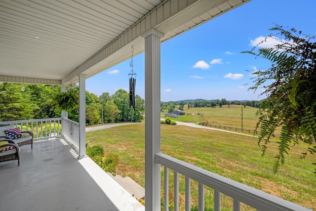 983 Short Town Rd, Liberty, KY 42539 - view of patio / terrace featuring a porch