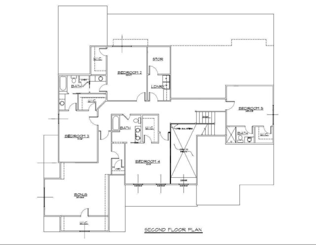 bonus room with hardwood / wood-style flooring and lofted ceiling